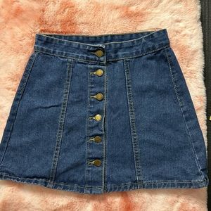 Denim Skirt women